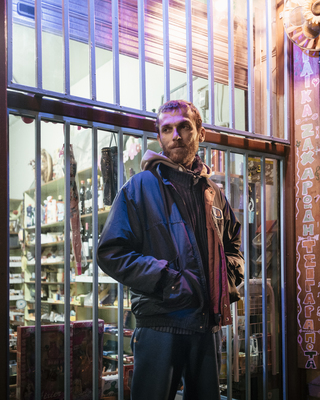 Shop owner, Greece 2018