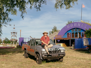 Martin "Eule" Eulenhaupt, co-foudner of Fusion festival, Germany, 2019